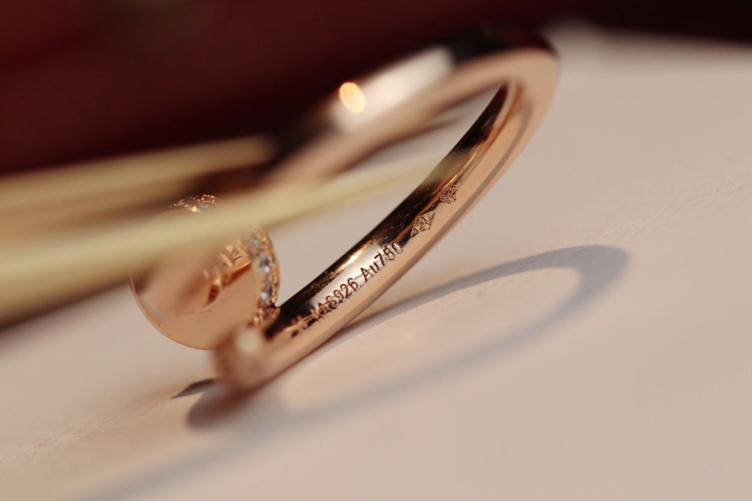 Mystic JUSTE RING 2.65MM ピンクゴールド ダイヤモンド