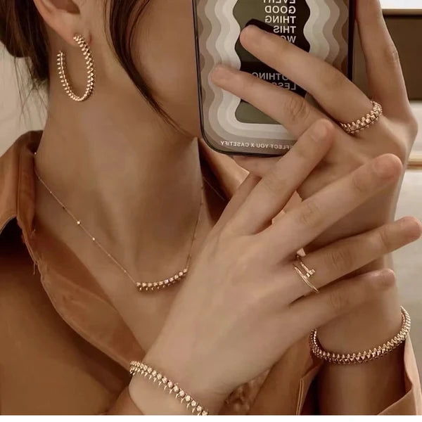 Mysitc CLASH ROSÉGOLD-ARMBAND
