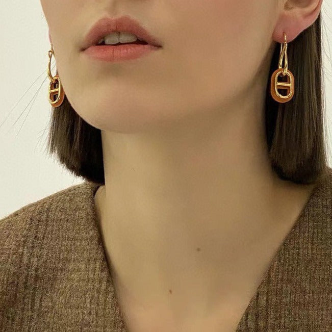 Mystische HM O'MAILLON GOLD OHRRINGE