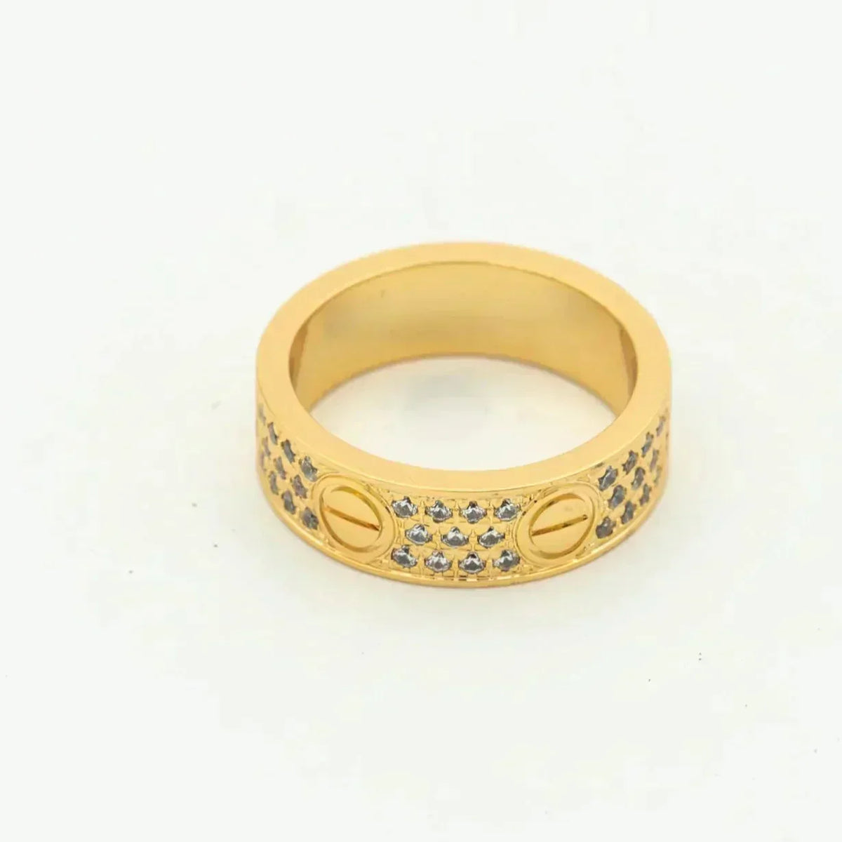 Mystischer LIEBESRING 5,5 MM DIAMANTEN PFLASTERN