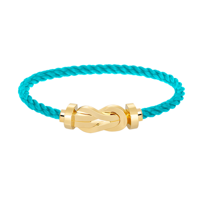 Mystic CHANCE GROSSE 8-FIGUREN-SCHNALLE OHNE DIAMANTEN-ARMBAND GOLD