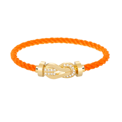 Mystic CHANCE GROSS 8-FIGUREN-SCHNALLE HALBDiamantarmband GOLD