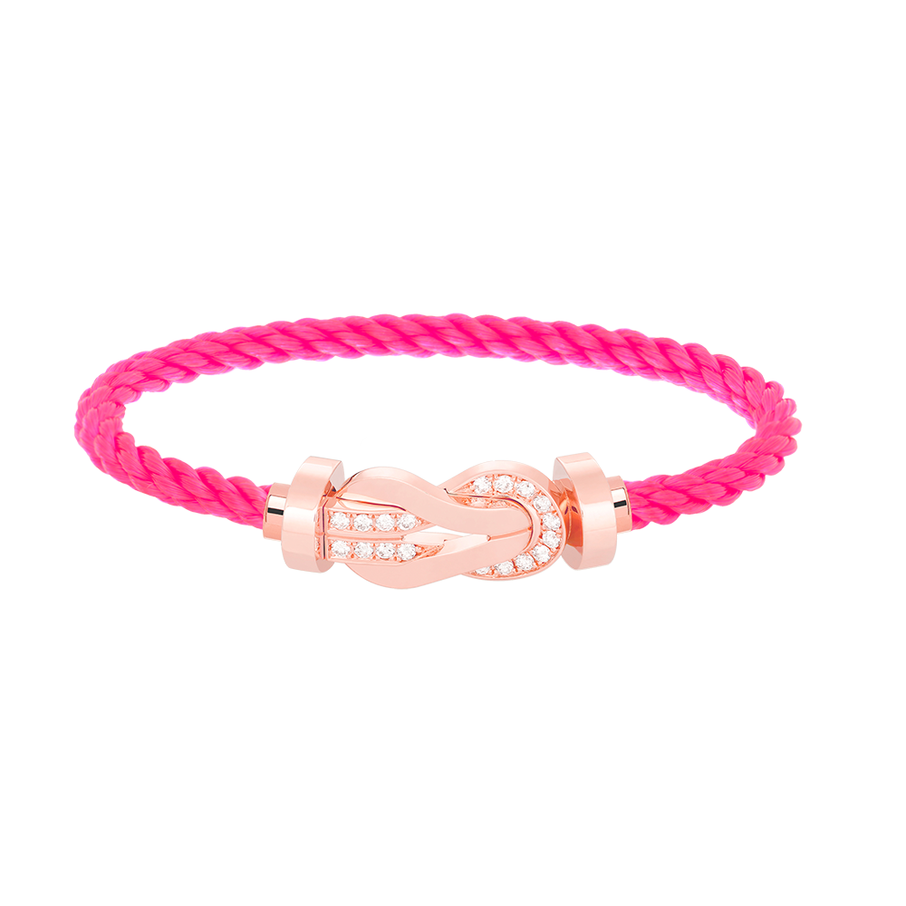 Mystic CHANCE GROSSES 8-FIGUREN-SCHNALLE HALBDiamantarmband ROSÉGOLD