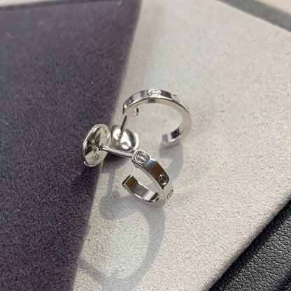 Mysitc LOVE EARRINGS 2.65MM SILVER