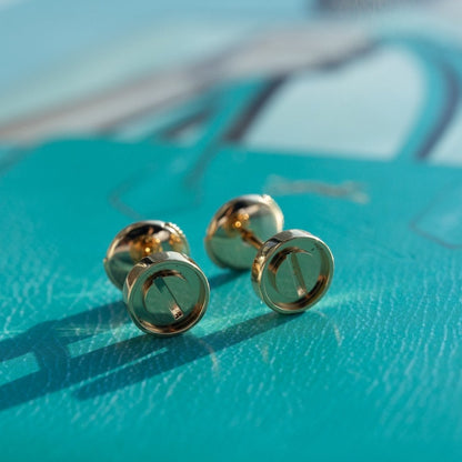 Mystic LOVE OHRRINGE ROSÉGOLD 10MM