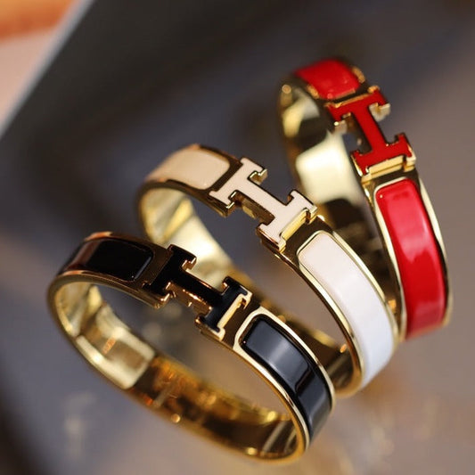 Mysitc H BRACELET 12MM GOLD
