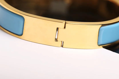 Mystic H CLOUD BLUE ARMBAND GOLD DIAMANT