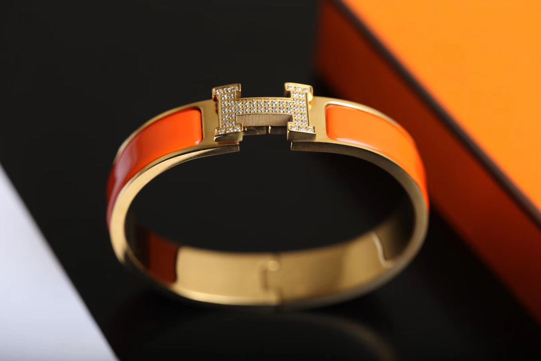 Mystic H ARMBAND GOLD DIAMANT
