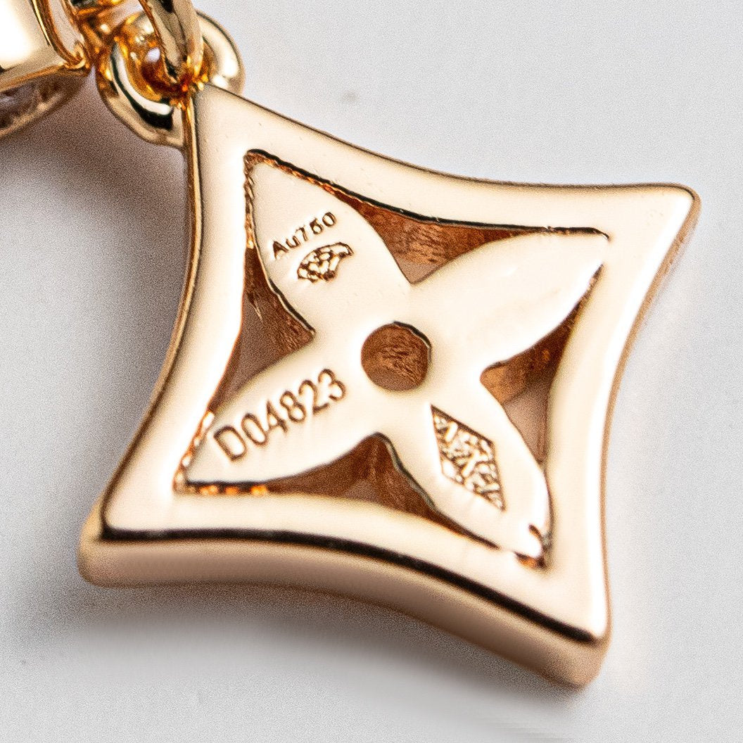 Mystische Sternohrringe Gold