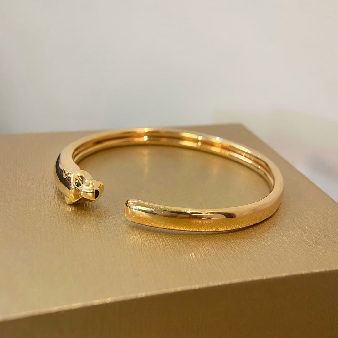Mysitc PANTHERE GOLD OPEN BRACELET