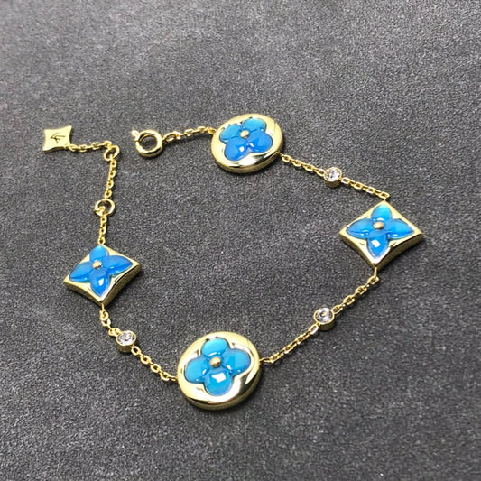 Mysitc STAR AND SUN TURQUOISE 4 MOTIFS 3 DIAMONDS