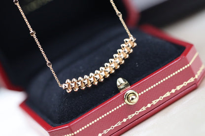 Mysitc CLASH PINK GOLD NECKLACE