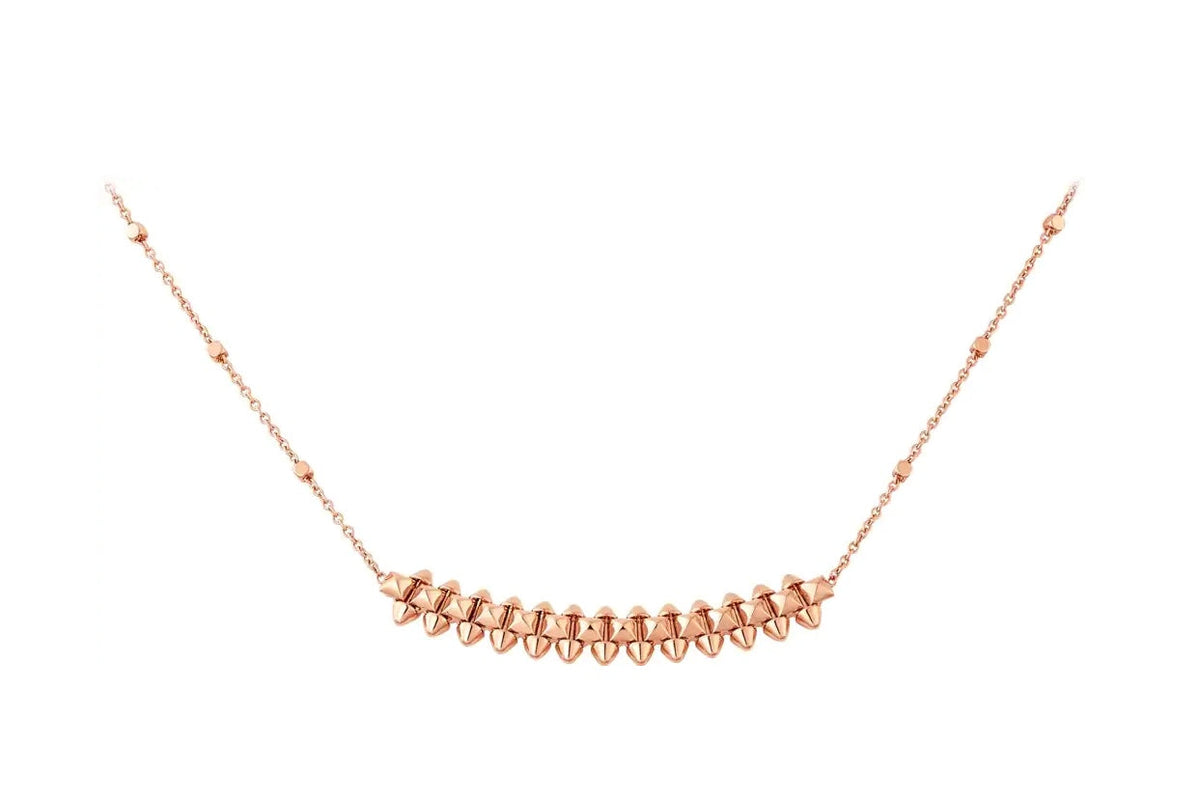 Mysitc CLASH PINK GOLD NECKLACE