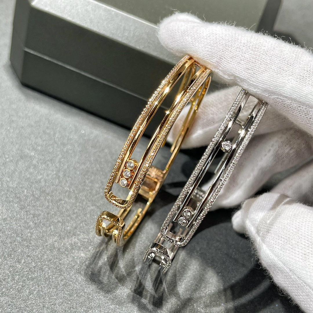 [Mystic ]MOVE 10TH PAVED DIAMOND BRACELET