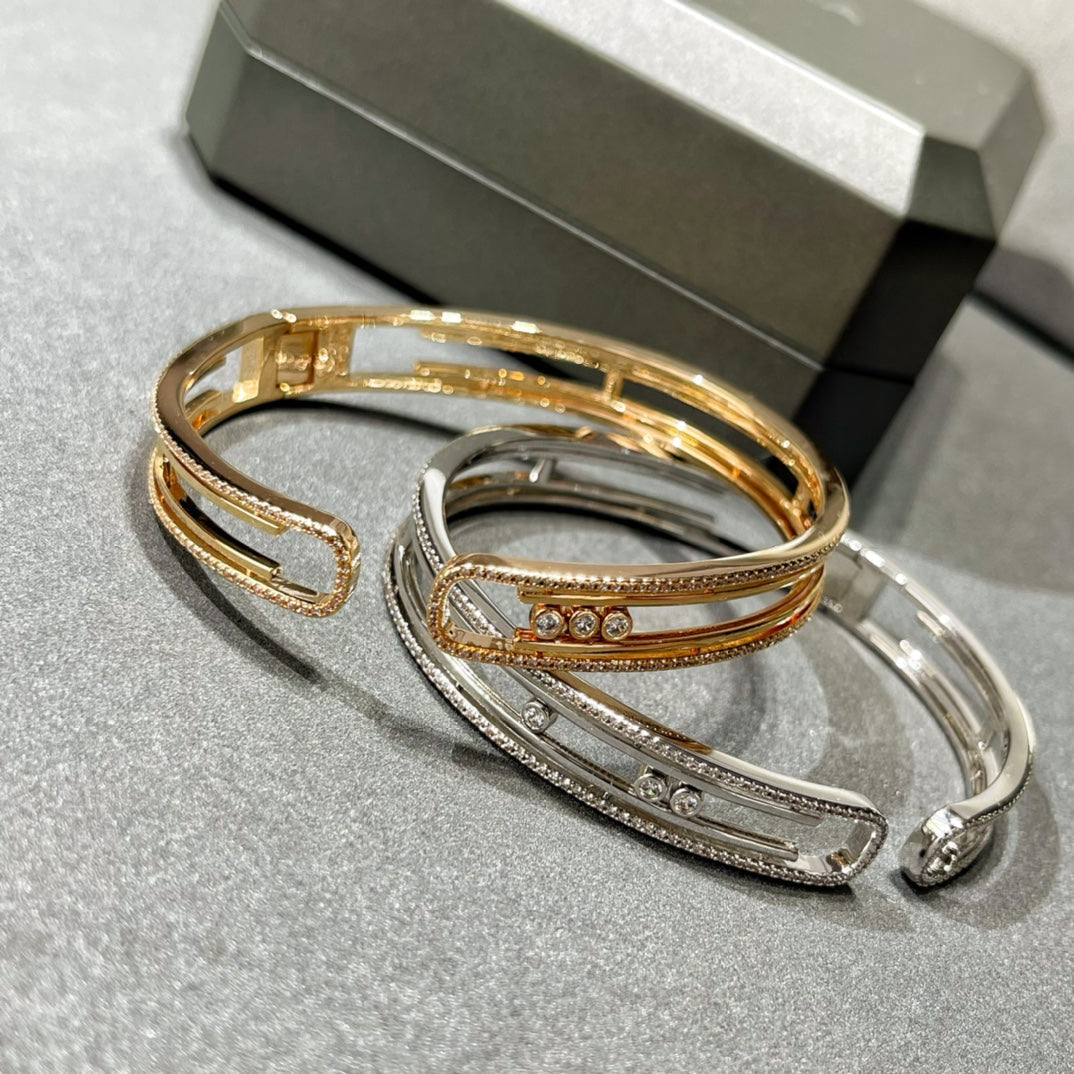 [Mystic ]MOVE 10TH PAVED DIAMOND BRACELET