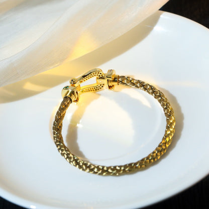 Mystic FORCE 10 GOLD GRÜN MIT DIAMANTEN BESETZT