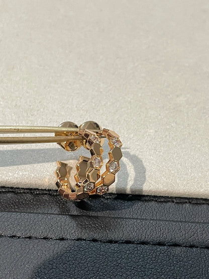 Mystic BEE LOVE Ohrringe GOLD DIAMANT