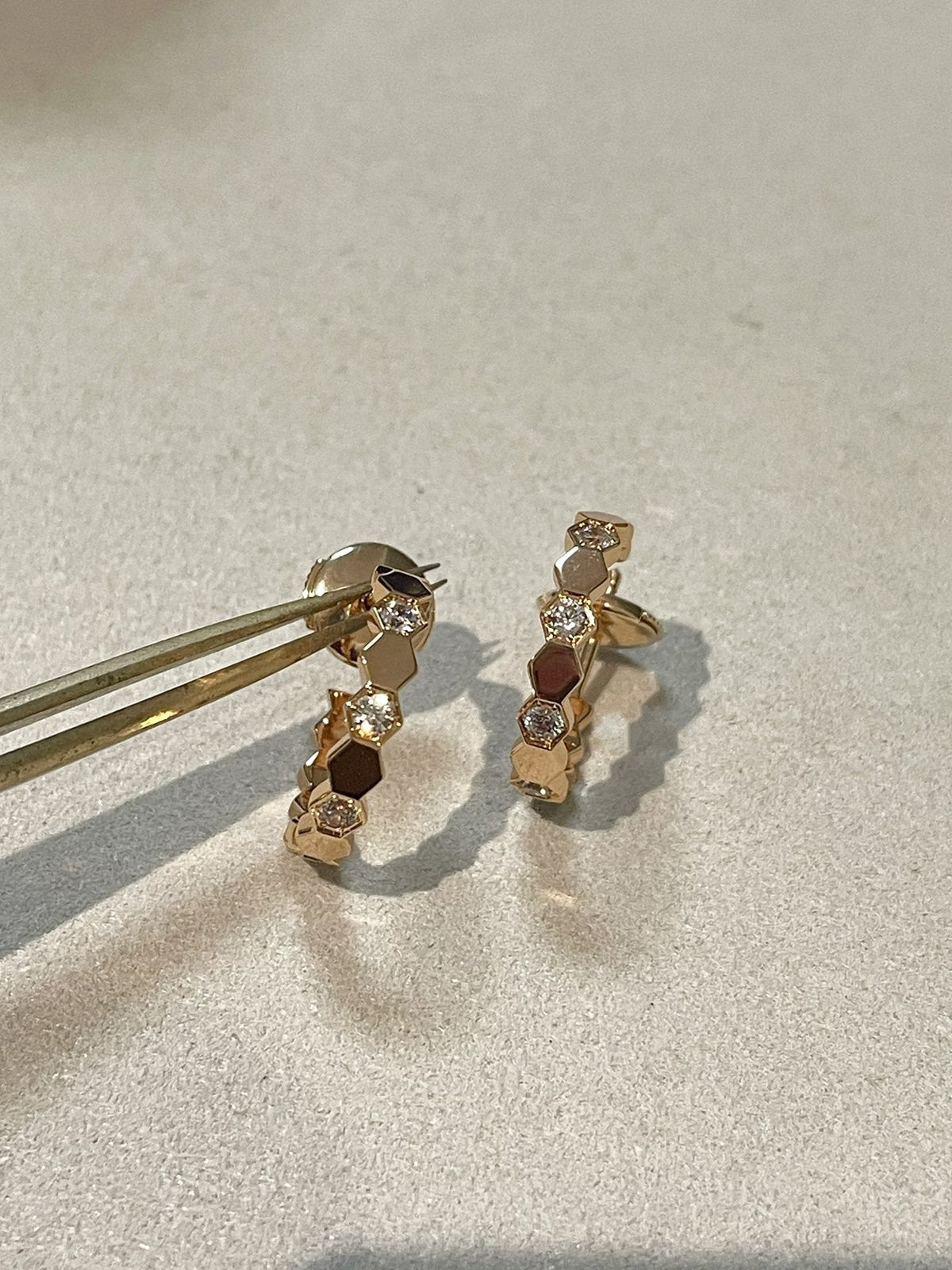 Mystic BEE LOVE Ohrringe GOLD DIAMANT