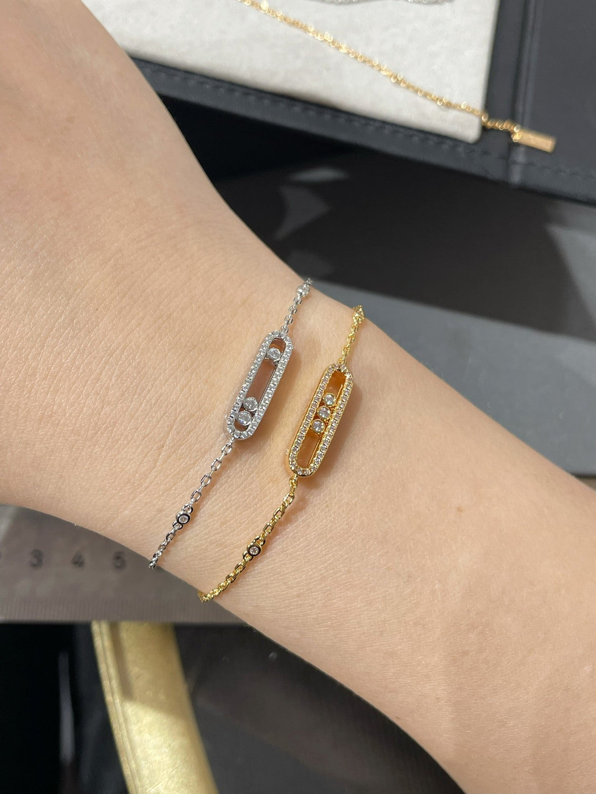 [Mystic ]BABY MOVE DIAMOND BRACELET