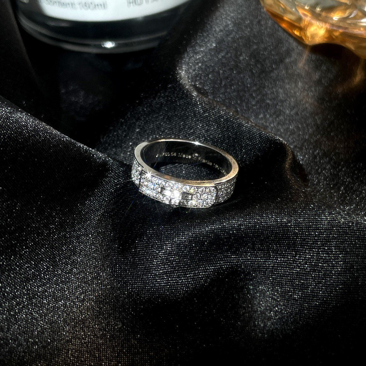 Mystic KELLY SILVER DIAMOND RING
