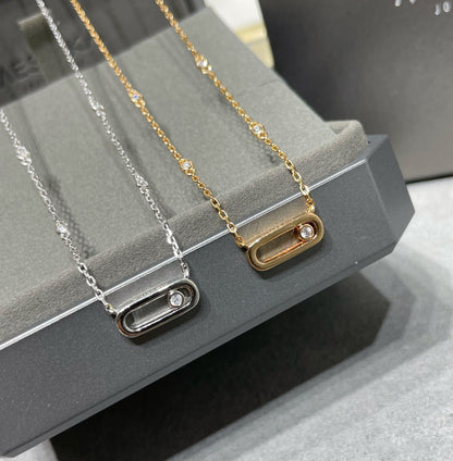 [Mystic ]MOVE UNO DIAMOND NECKLACE