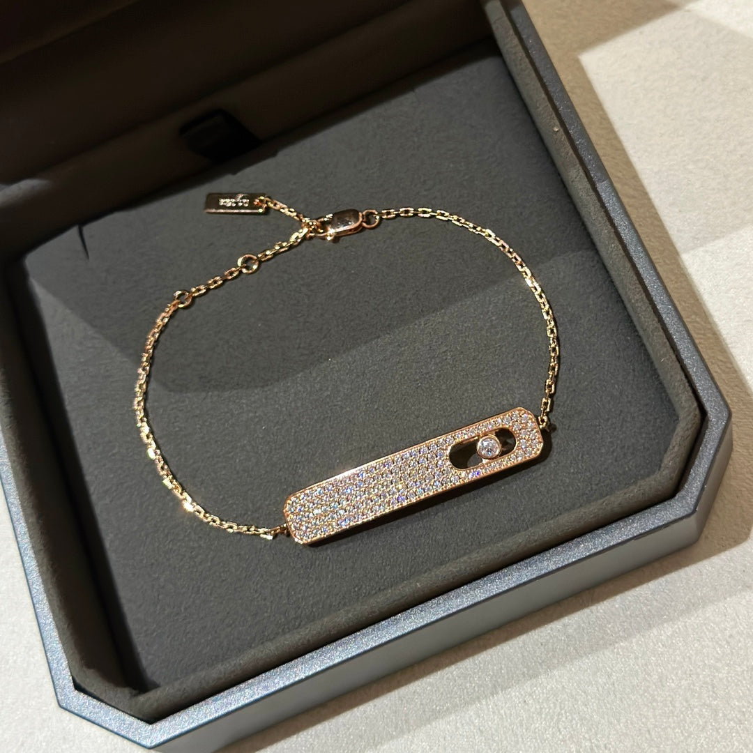 [Mystic ]MOVE CLASSIQUE DIAMOND PAVED BRACELET