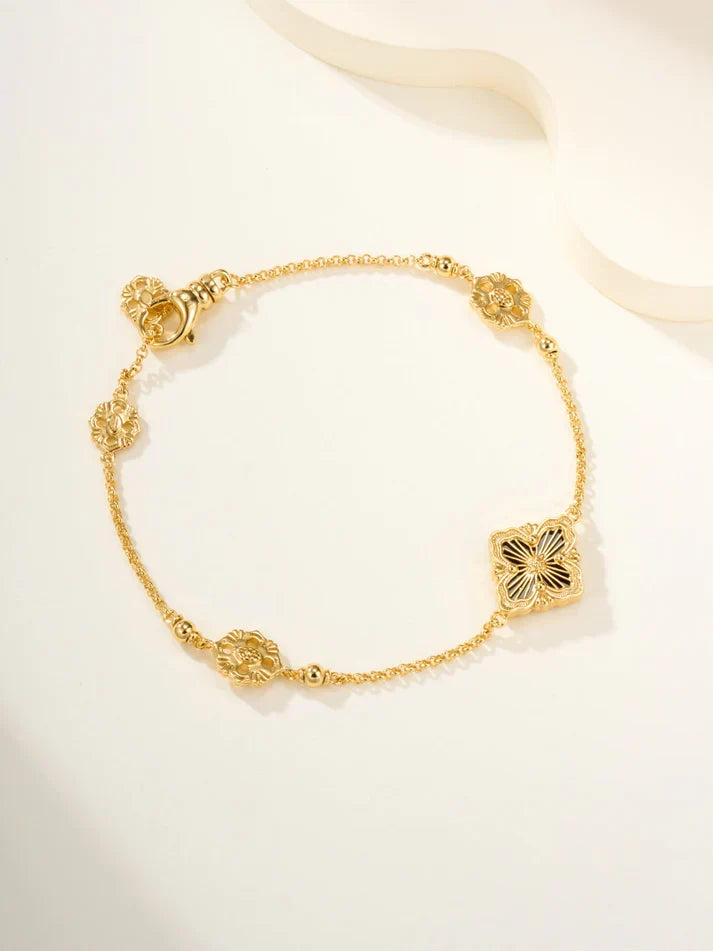 [Mystic]B.C.L ENAMELED One-Flower Bracelet£¨Various Colors)