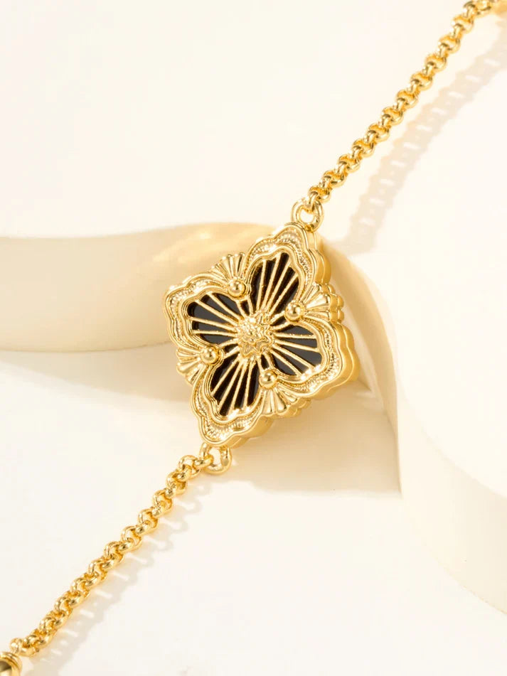 [Mystic]B.C.L ENAMELED One-Flower Bracelet£¨Various Colors)
