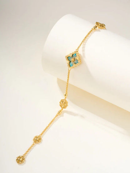 [Mystic]B.C.L ENAMELED One-Flower Bracelet£¨Various Colors)