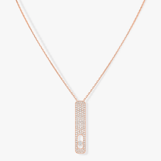 [Mystic ]MY FIRST DIAMOND PAVED NECKLACE