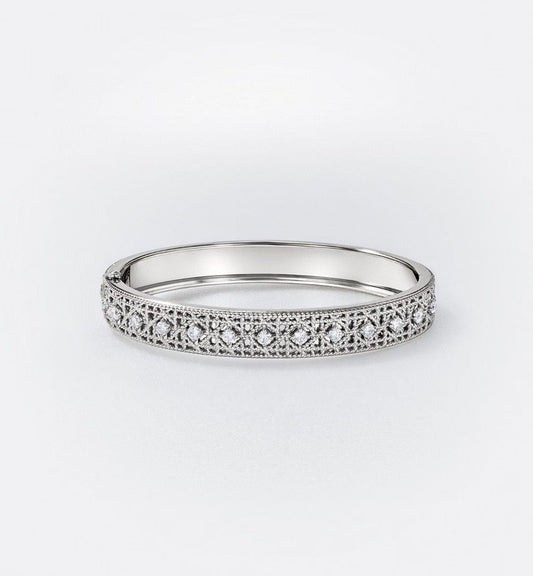 [Mysitc ] 2026 WOVEN-PATTERN BRACELET SET WITH FULL DIAMOND INLAY THREE-COLORS