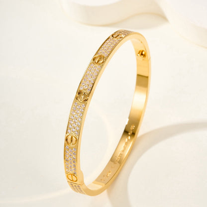 Mysitc LOVE BRACELET 4.8MM DIAMOND-PAVED