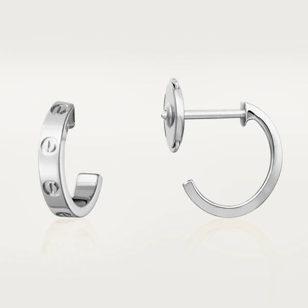 Mysitc LOVE EARRINGS 2.65MM SILVER