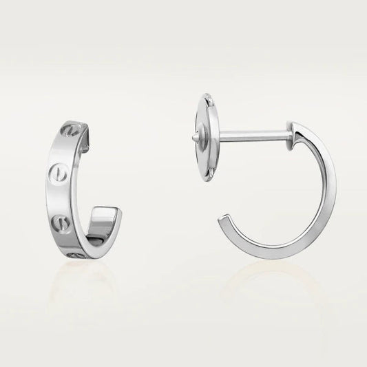 Mystische LIEBE OHRRINGE 2.65MM SILBER