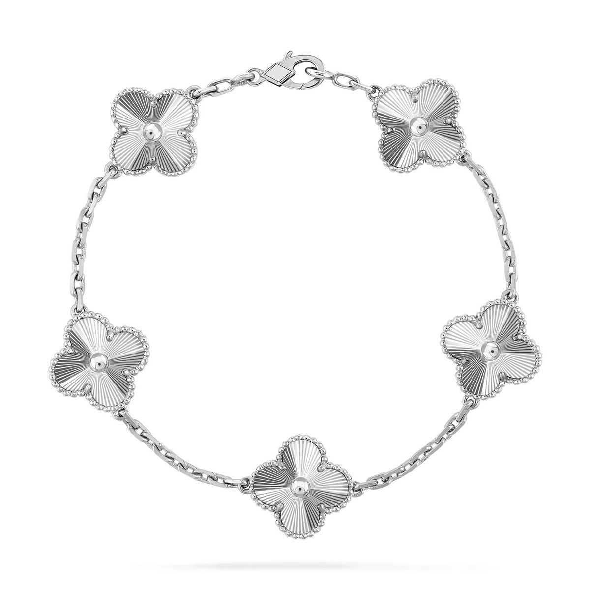 [Mysitc ]New  CLOVER 5 MOTIF LASER BRACELET COLLECTION