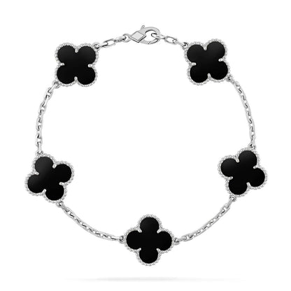[Mysitc ]NEUE CLOVER 5 MOTIF ONYX ARMBAND KOLLEKTION