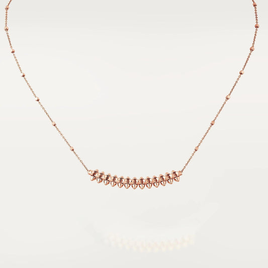 Mysitc CLASH PINK GOLD NECKLACE