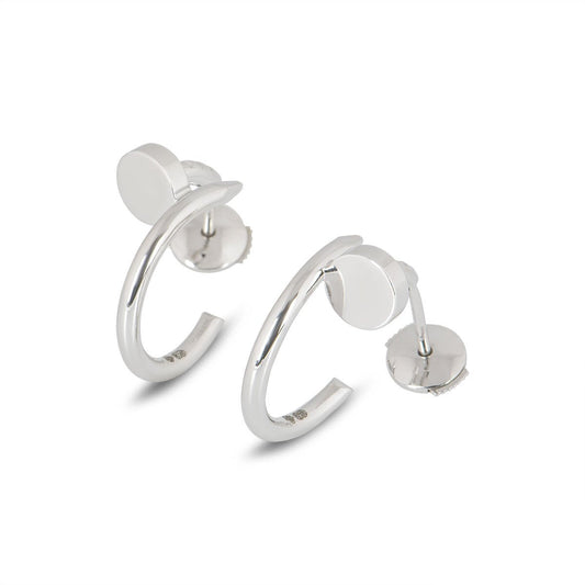 Mysitc JUSTE EARRINGS SILVER