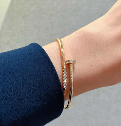 [Mysitc ] JUSTE BRACELET 2.5MM DIAMONDS NEW