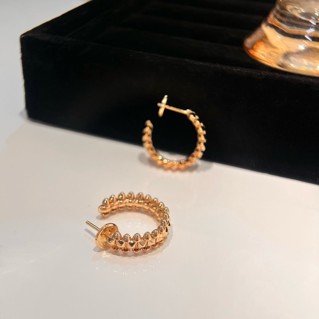 Mysitc CLASH SMALL HOOP EARRINGS