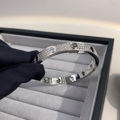 Mysitc LOVE BRACELET 6.1MM DIAMOND-PAVED CERAMIC