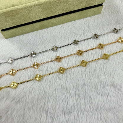 [Mystisch] Neues Kleeblatt 6 Motive Diamantarmband