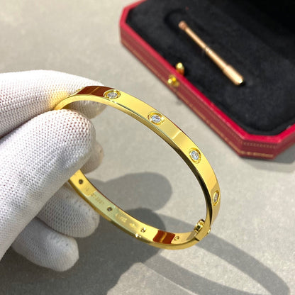 Mysitc LOVE BRACELET 6.1MM 10 DIAMONDS