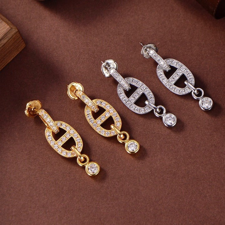 Mystic HM CHAINE DIAMOND OHRRINGE