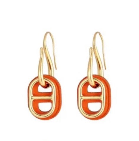 Mysitc HM O'MAILLON GOLD EARRINGS