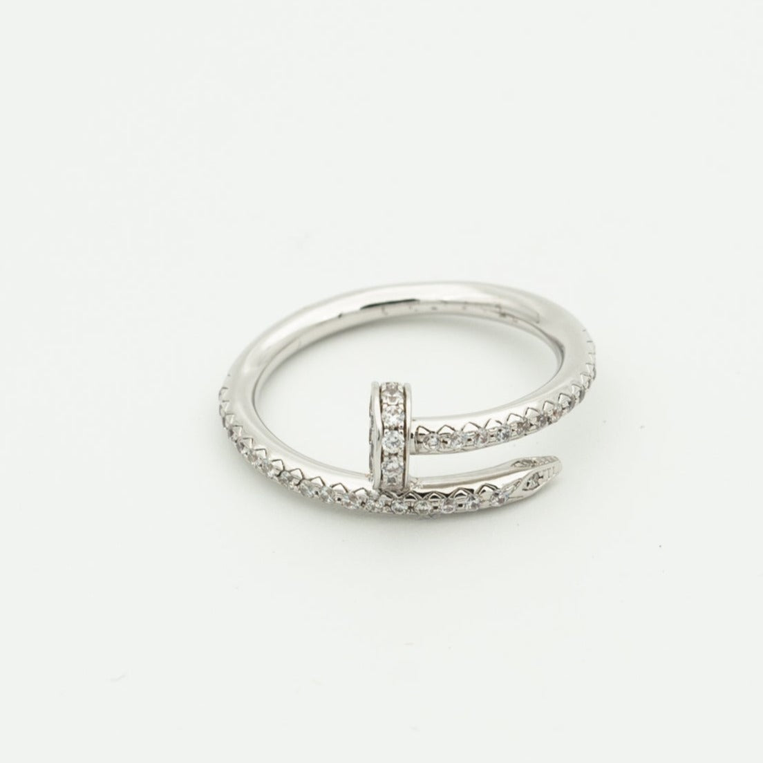 Mystic ジュスト リング 1.8MM シルバー ダイヤモンド