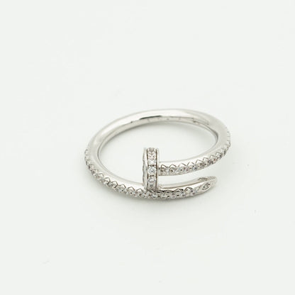 Mystic ジュスト リング 1.8MM シルバー ダイヤモンド