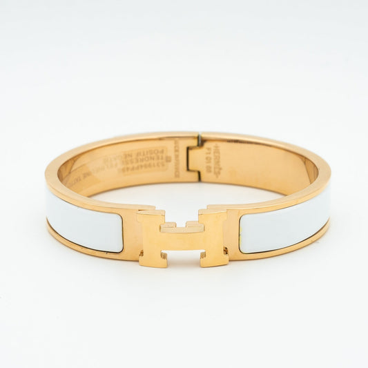 Mysitc H WHITE BRACELET