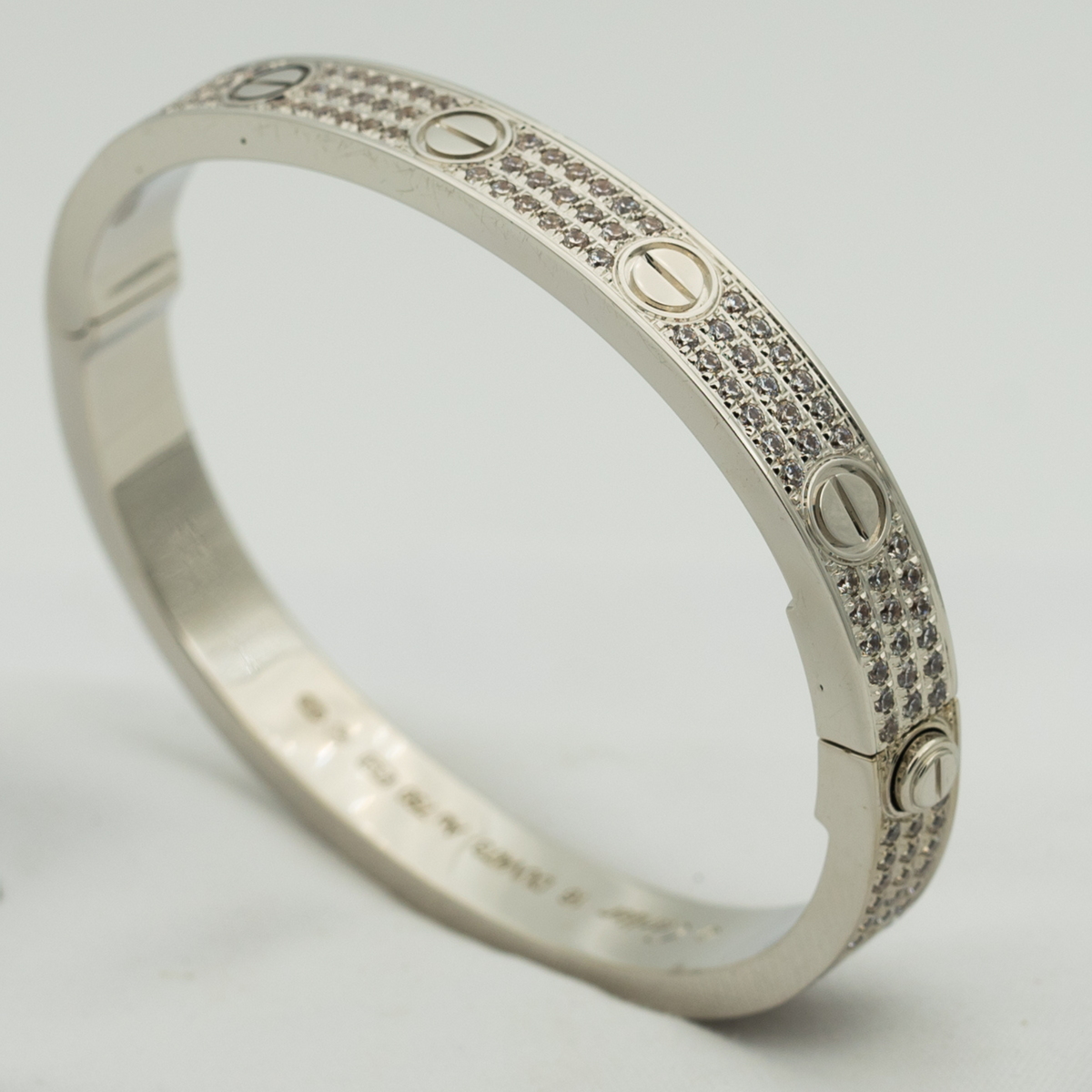 Mysitc LOVE BRACELET 6.1MM DIAMOND-PAVED