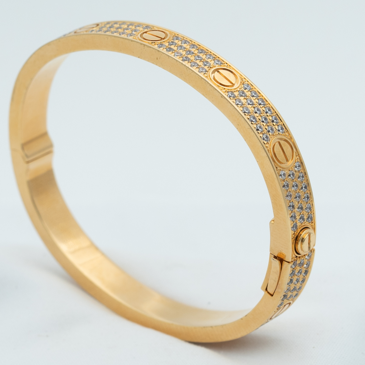 Mysitc LOVE BRACELET 6.1MM DIAMOND-PAVED